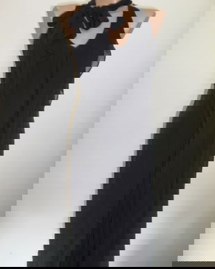 Rochie matase naturala neagra