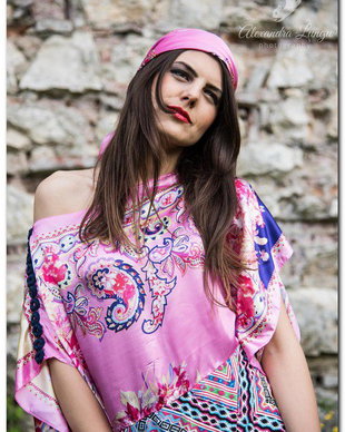 rochie gypsy, funk , de vara , multicolora