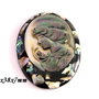 7991 - Pandantiv, sidef gri, sculptat manual, camee