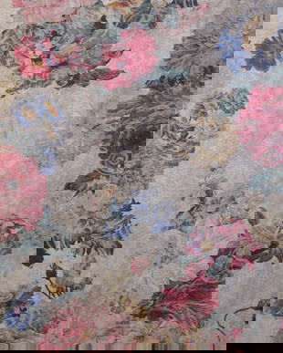 Set 2 draperii brocard