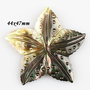 5225 - (1buc) Pandantive / charms, sidef sculptat, gri, stea de mare