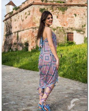 rochie de plaja , de vara , de mare