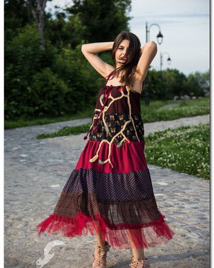 rochie boho chic trendy de vara