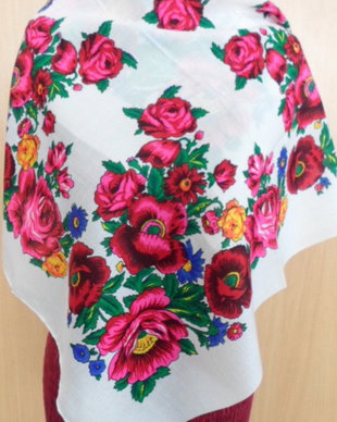 batic cu flori-CULORI DIVERSE