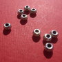 Margea tip Bali din argint antichizat aprox 3x4 mm