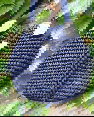 Geanta din impletitura(noua)