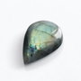 Cabochon Labradorit  lacrima  flashy -LLb06