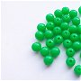 LMA616 - margele (10 buc) acrilice verde inchis