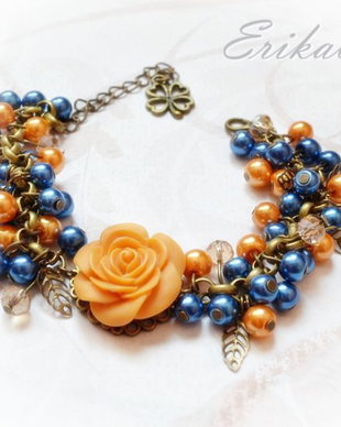 Bratara perle-Colectia ,,Blossoming jewelry"