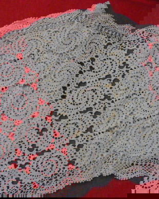 Fata de masa crosetata