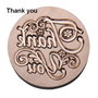 7785 - Sigiliu ceara, cap interschimbabil, alama, Thank You
