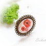 Inel cu maci-Colectia ,,Blossoming jewelry"