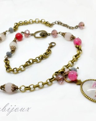 Colier cu pandantiv -Colectia ,,Blossoming jewelry"
