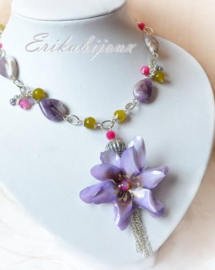 Colier-Colectia,,Blossoming jewelry"