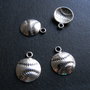 PANDANTIV MINHE DE TENIS - 18 X 14 MM