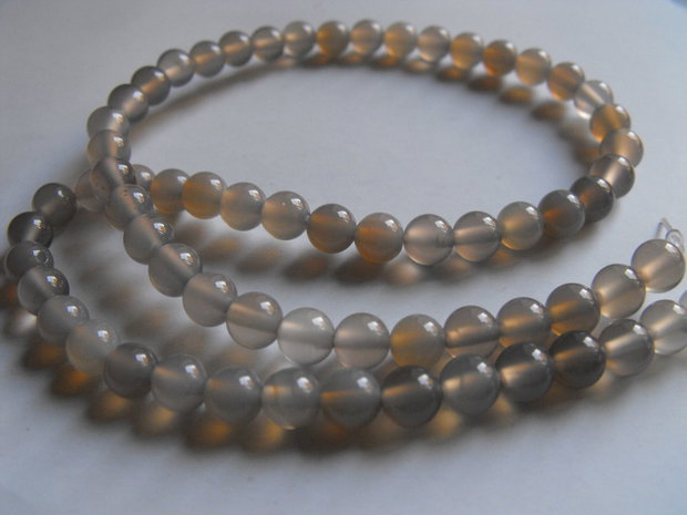 SIRAG AGATE GRI - 6 MM