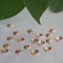 Cap margele, rose gold filled 14K, 4mm (1)
