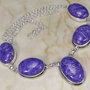 Colier charoite