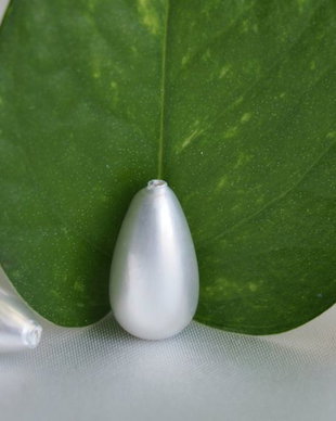 Perle seashell 8x16mm, semigaurite (1)