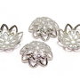 Capacel metalic, platina, 10x4 mm
