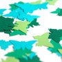 100 buc Fluturasi colorati - Verde crud, Teal, Verde padure