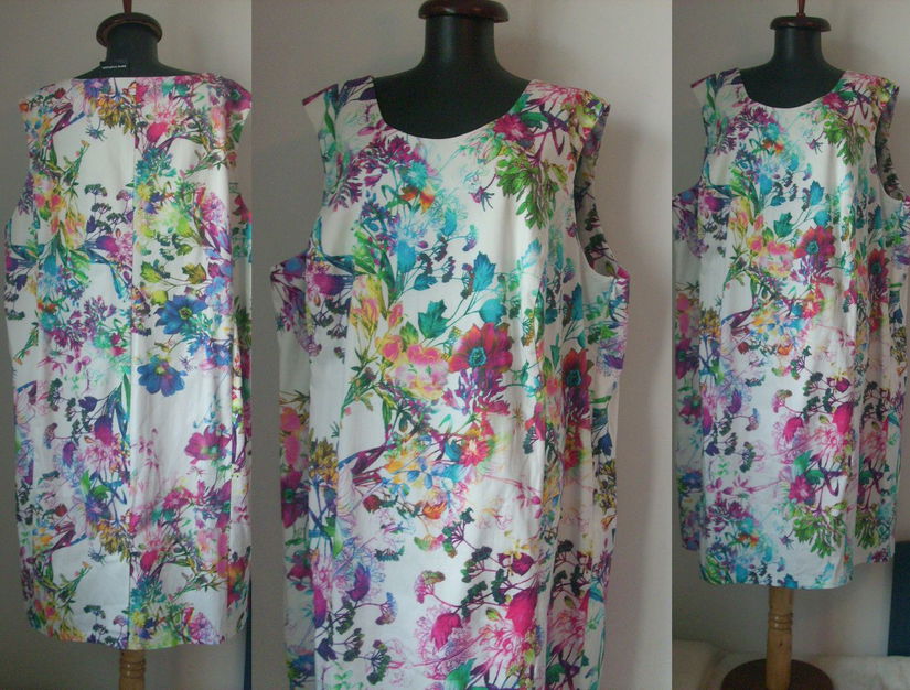 ROCHIE XXL BUMBAC FLORAL