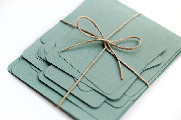 Set cartonase Fabriano  - Dusty Green - pentru prezentare, organizare - Flash cards