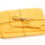 Set cartonase Fabriano  - Intense Yellow - pentru prezentare, organizare - Flash cards