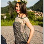 rochie de vara ,cu un aer boem , romantic, casual , elegant