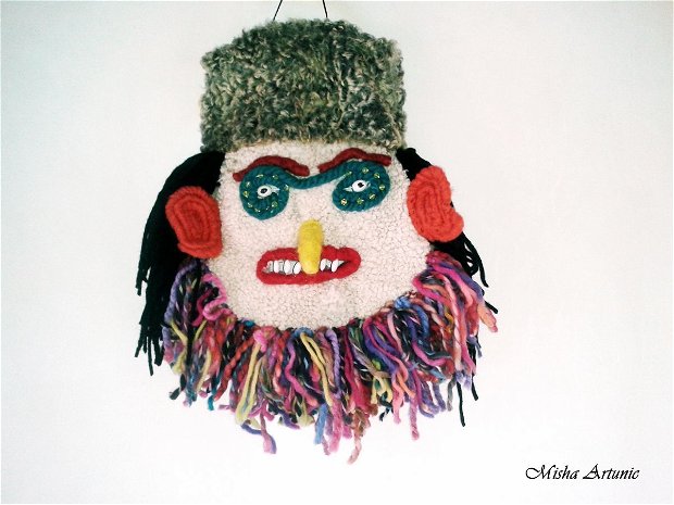 Masca decorativa - Mos Tetea - rezervat