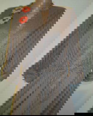 Bluza din bumbac fin,bej cacao