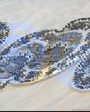 Set 2 farfurii vintage de colectie