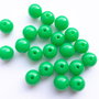 LMA811 - margele (10 buc) acrilice verzi 8 mm