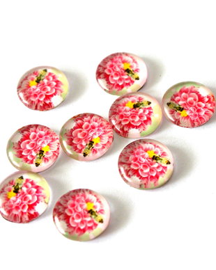 Cabochon sticla 12 mm