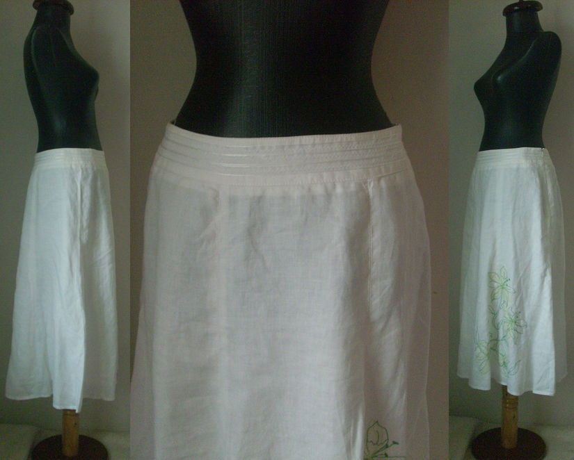 FUSTA MIDI IN ALB