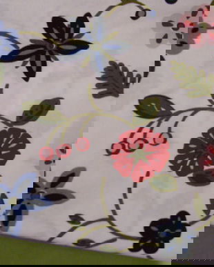 Cupon bumbac cu flori