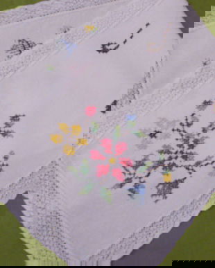 Mileu rustic cu broderie