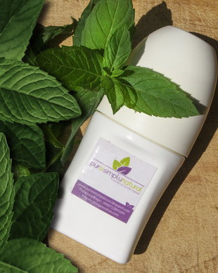 DEODORANT GEL - cu piatra de alaun si ulei esential de palmarosa bio