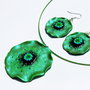 Set Prasin Poppies