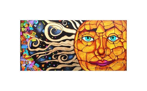 Tablou Sun of The SUN - GOA Trance Collection - Disponibil la comanda