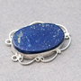 Pandantiv cu Lapis Lazuli in rama argintata