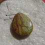 Pandantiv 2 brioleta din picture jasper aprox 7x28x38 mm