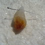 Citrine crystal point  aprox 11x16x26 mm