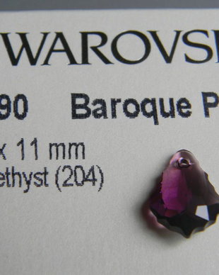 Pandantiv Swarovski - Baroc 16 mm - 6090-204