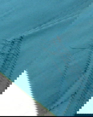 Denim bumbac albastru 1.50m