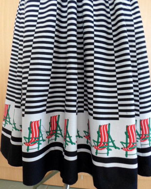 rochie de vara cu șezlonguri