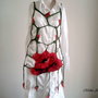 Vesta impaslita cu mac- Poppy Grid - vandut