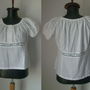 BLUZA VAPOROASA DANTELA BUMBAC