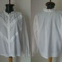 BLUZA BUMBAC DANTELA