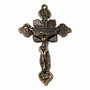 Pandantiv metalic, cruciulita, bronz, 48x31 mm
